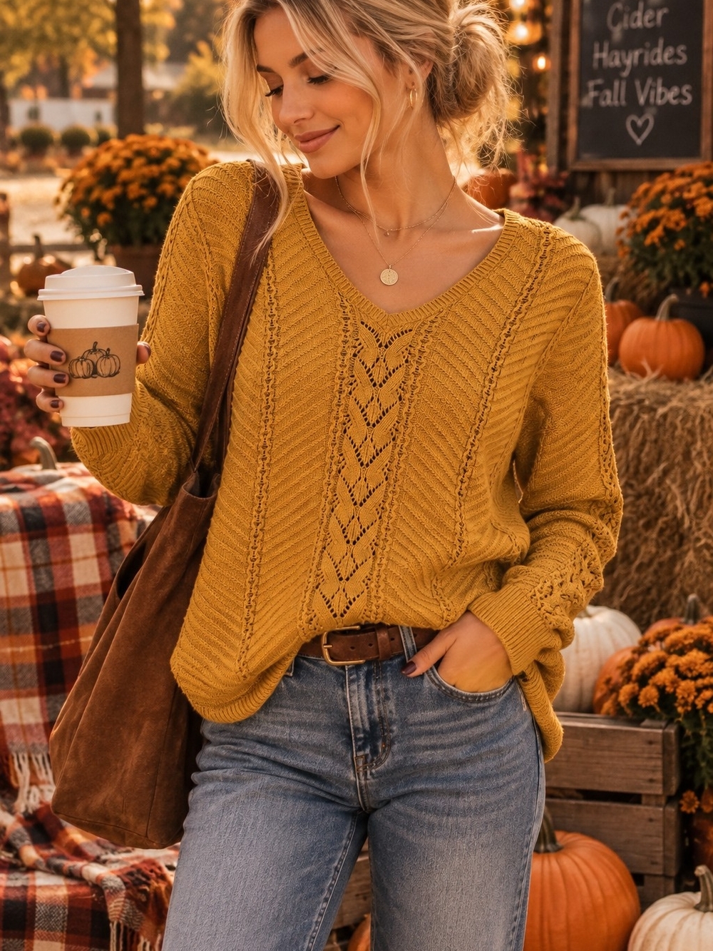 Sonoma Sweater S Cozy Fall Cottagecore